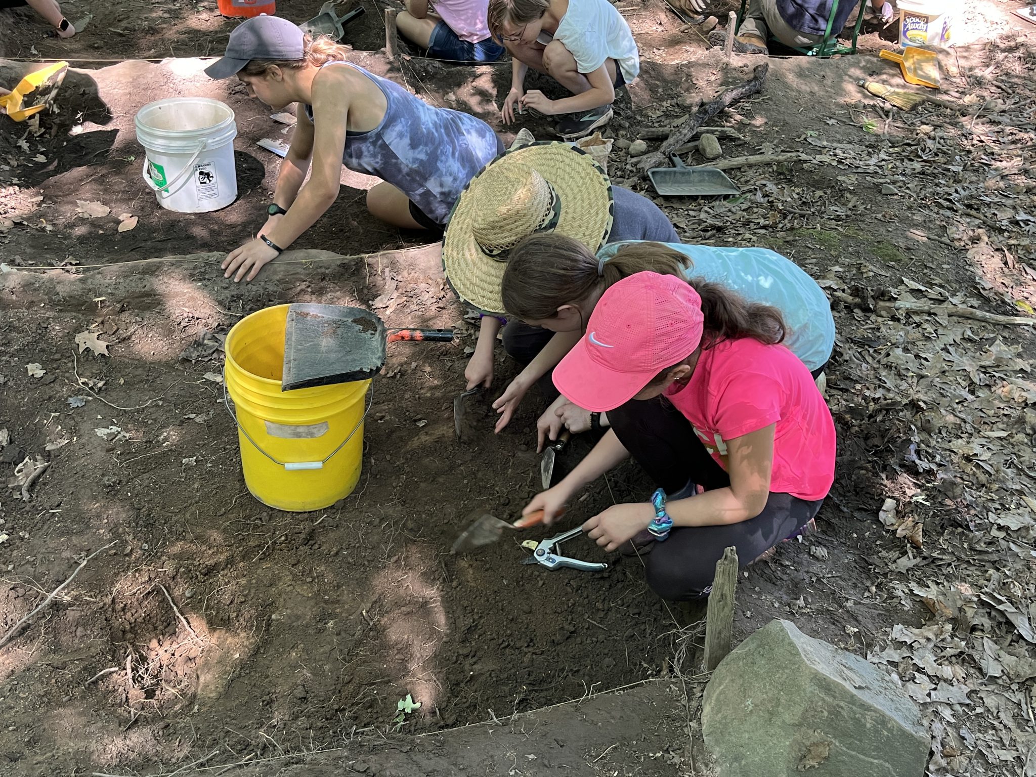 Students uncover the past during Archaeology Camp - Fayetteville 