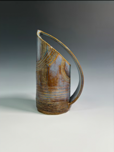 Theresa White wins a Gold Key in Ceramics & Glass for "A Pitcher Fit for a Bishop."